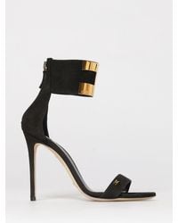 Elisabetta Franchi - Suede Sandal - Lyst
