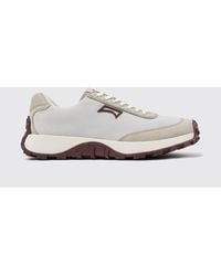 Camper - Drift Trail Recycled Polyester And Suede Sneakers - Lyst
