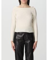Alexander McQueen - Sweater In Wool And Mohair - Lyst