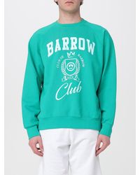 Barrow - Cotton Crewneck Sweatshirt With Logo - Lyst