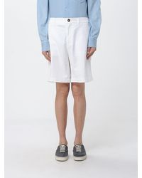 Brunello Cucinelli - Cotton Chino Shorts - Lyst