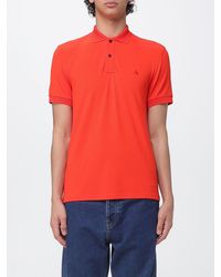 Peuterey - Technical Fabric Polo With Logo - Lyst