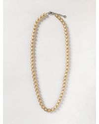 Emporio Armani - Frosted Resin Necklace - Lyst