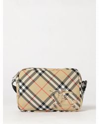 Burberry - Vintage Check Nylon Backpack With Ekd Logo - Lyst