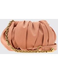 Chloé - Chlo&Eacute Plissé Ruched Fabric Clutch - Lyst