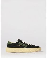 PURAAI - 1.01 Vintage Nylon And Vegan Leather Sneakers - Lyst