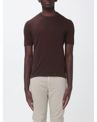 Brooksfield - Cotton Crew Neck Sweater - Lyst
