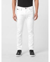 Philipp Plein - Slim Fit Denim Jeans - Lyst