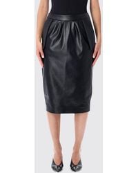 Stella McCartney - High-Waisted Midi Pencil Skirt - Lyst