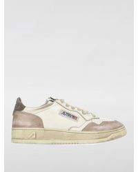 Autry - Super Vintage Used Leather Sneakers - Lyst