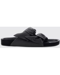 Isabel Marant - Lennyo Leather Flat Sandals With Decorative Knot - Lyst