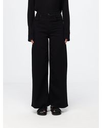 Rag & Bone - High-Waisted Five-Pocket Wide Leg Jeans - Lyst