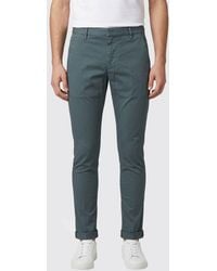 Dondup - Gabardine Chino Trousers - Lyst