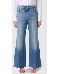 Valentino Garavani - High-Waisted Flare Jeans - Lyst