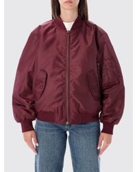 Anine Bing - Leon Relaxed Fit Bomber Jacket - Lyst
