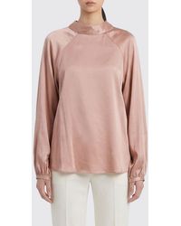 Semicouture - Satin Blouse - Lyst