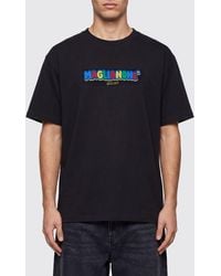 Magliano - Relaxed Fit Cotton Crew-Neck T-Shirt With Contrasting Logo - Lyst