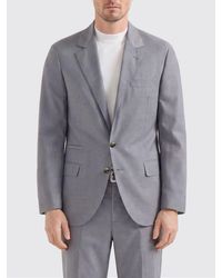 Brunello Cucinelli - Virgin Wool And Silk Single-Breasted Blazer - Lyst