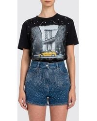 Twinset - Cotton T-Shirt With Heart Print - Lyst