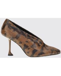 Proenza Schouler - Tee Python-Print Leather Pumps With A High Heel - Lyst