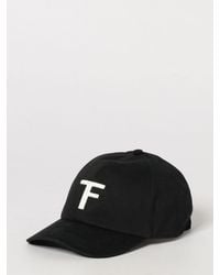 Tom Ford - Cotton Twill Baseball Cap With Embroidered Logo - Lyst
