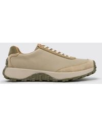 Camper - Drift Trail Bicolor Leather Sneakers With Vibram Sole - Lyst