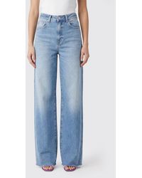 ICON DENIM - Palazzo Denim Jeans - Lyst
