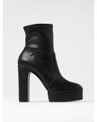 Casadei - Flat Ankle Boots - Lyst