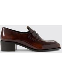 Church's - Prudence Brushed Leather Penny Loafers With Raised Apron Toe - Lyst