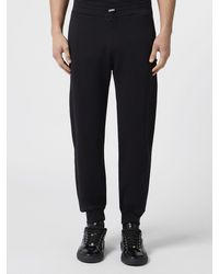 Billionaire - Cotton Jogging Trousers With Elasticated Cuffs And Drawstring - Lyst