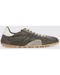 Maison Margiela - Sprinters Quilted Nylon And Leather Sneakers - Lyst