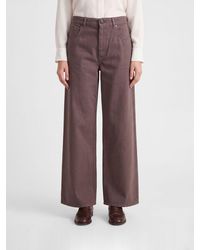 Brunello Cucinelli - Mid-Rise Wide Leg Jeans - Lyst