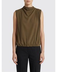 Soeur - Draped Organic Cotton Top - Lyst