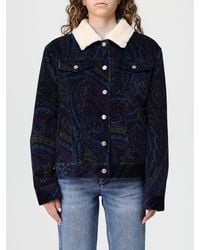 Etro - Chaqueta Giubbino Con Estampado De Cachemira - Lyst