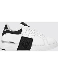 Philipp Plein - Leather Sneakers - Lyst