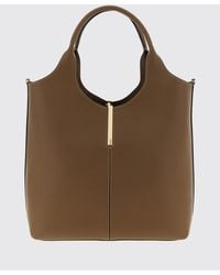 Tod's - Small Leather Shopping Tote Bag - Lyst