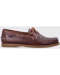Sebago - Portland Waxed Leather Boat Loafers - Lyst