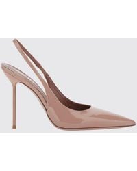 Paris Texas - Lidia Patent Leather Slingback Pumps With High Heel - Lyst