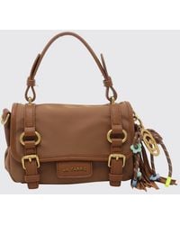 La Carrie - Nylon Mini Handbag With Magnetic Flap Closure And Logo Charm - Lyst