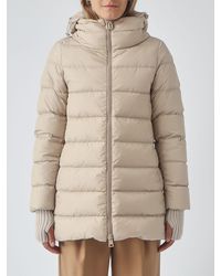 Herno - A-Shape Short Water-Repellent Nylon Down Jacket With Hood - Lyst