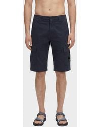C.P. Company - Cotton Cargo Shorts - Lyst