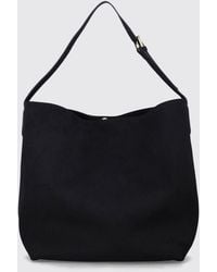 THEMOIRÈ - Themoir&Egrave Themoiré Suede-Effect Vegan Leather Shoulder Bag With Crocodile Print - Lyst