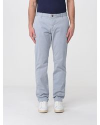 Blauer - Stretch Cotton Chino Trousers - Lyst