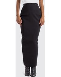 Rick Owens - High-Waisted Slim Fit Long Pencil Skirt - Lyst
