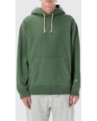 Champion - Cotton Hoodie With Kangaroo Pocket And Drawstring - Lyst