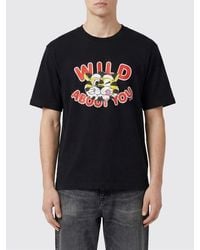 KENZO - Printed Cotton T-Shirt - Lyst