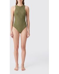 VENUJA - Polyamide One-Piece Swimsuit With Rhinestones - Lyst