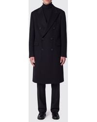 Tagliatore - Double-Breasted Long Coat - Lyst