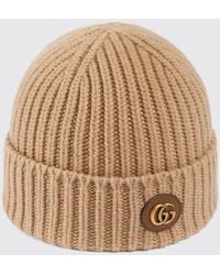 Gucci - Gg Monogram Wool And Cashmere Blend Beanie With Cuff - Lyst