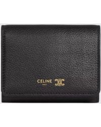 Celine - Leather Wallet - Lyst
